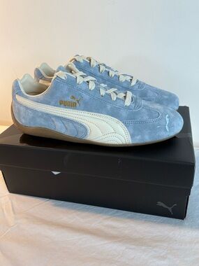 Puma Speedcat Haute Tropic / Alpine Snow Blue & Cream Casual Sneakers